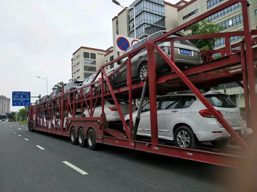 上海到郑州轿车托运朱先生-上海索邦物流运输公司